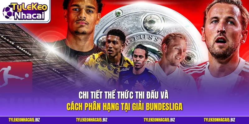 Chi tiết thể thức thi đấu và cách phân hạng tại giải Bundesliga